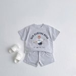 【80-130】セットアップ キッズ カートゥーン かわいい - 画像 (3)