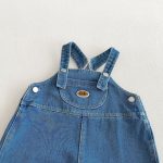 【80-130】シャツorサロペット 男の子 ワンプリント デニム - 画像 (15)