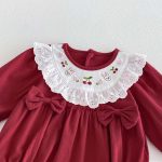 【66-90】ロンパース ベビー 可愛い 蝶結び - 画像 (11)