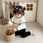 【66-90】セットアップ ベビー 暖かい 蝶結び - 画像 (15)