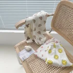 【73-120】パンツ ベビー 熊or笑顔柄 虫除け - 画像 (5)