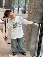 【90-160】長袖Tシャツ 男の子 カジュアル プリント 合わせやすい - 画像 (3)