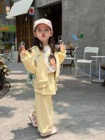 【80-130】アウターorパンツ 女の子 フード付き シンプル カジュアル - 画像 (3)