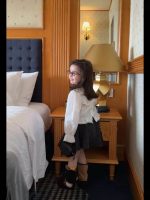 【80-140】シャツ 女の子 おしゃれ シンプル ガーリー - 画像 (3)