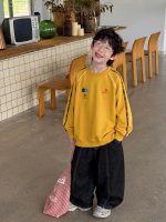 【90-160】トレーナーorデニムパンツ 男の子 韓国風 カジュアル - 画像 (3)