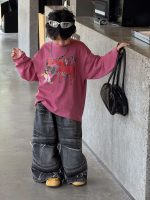 【90-160】長袖Tシャツ 男の子 ベーシック トレンド カートゥーン