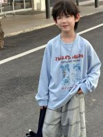 【90-160】長袖Tシャツorパンツ 男の子 韓国風 プリント ゆったり