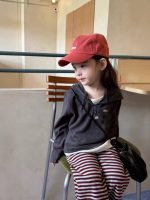【80-130】パーカーorパンツ 女の子 韓国風 ボーダー柄 合わせやすい - 画像 (3)