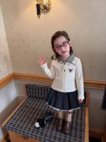 【80-140】トップスorスカート 女の子 おしゃれ キャンパス - 画像 (2)