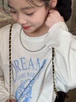 【90-160】長袖Tシャツ 女の子 おしゃれ プリント カジュアル - 画像 (6)