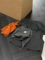 【80-130】トップスorパンツ 女の子 おしゃれ ドット柄 チュール - 画像 (4)