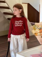 【90-150】カットソー 女の子 おしゃれ ドット柄 メロウフリル