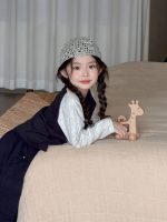 【100-150】長袖Tシャツorパンツ 女の子 韓国風 カジュアル - 画像 (6)
