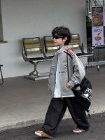 【90-160】アウター 男の子 韓国風 トレンド クール スタンドカラー - 画像 (4)