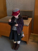 【80-140】カーディガンorインナーorハーフパンツ 女の子 トレンド 写真映え - 画像 (4)