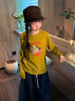 【100-160】長袖Ｔシャツ 女の子 おしゃれ カートゥーンプリント - 画像 (8)