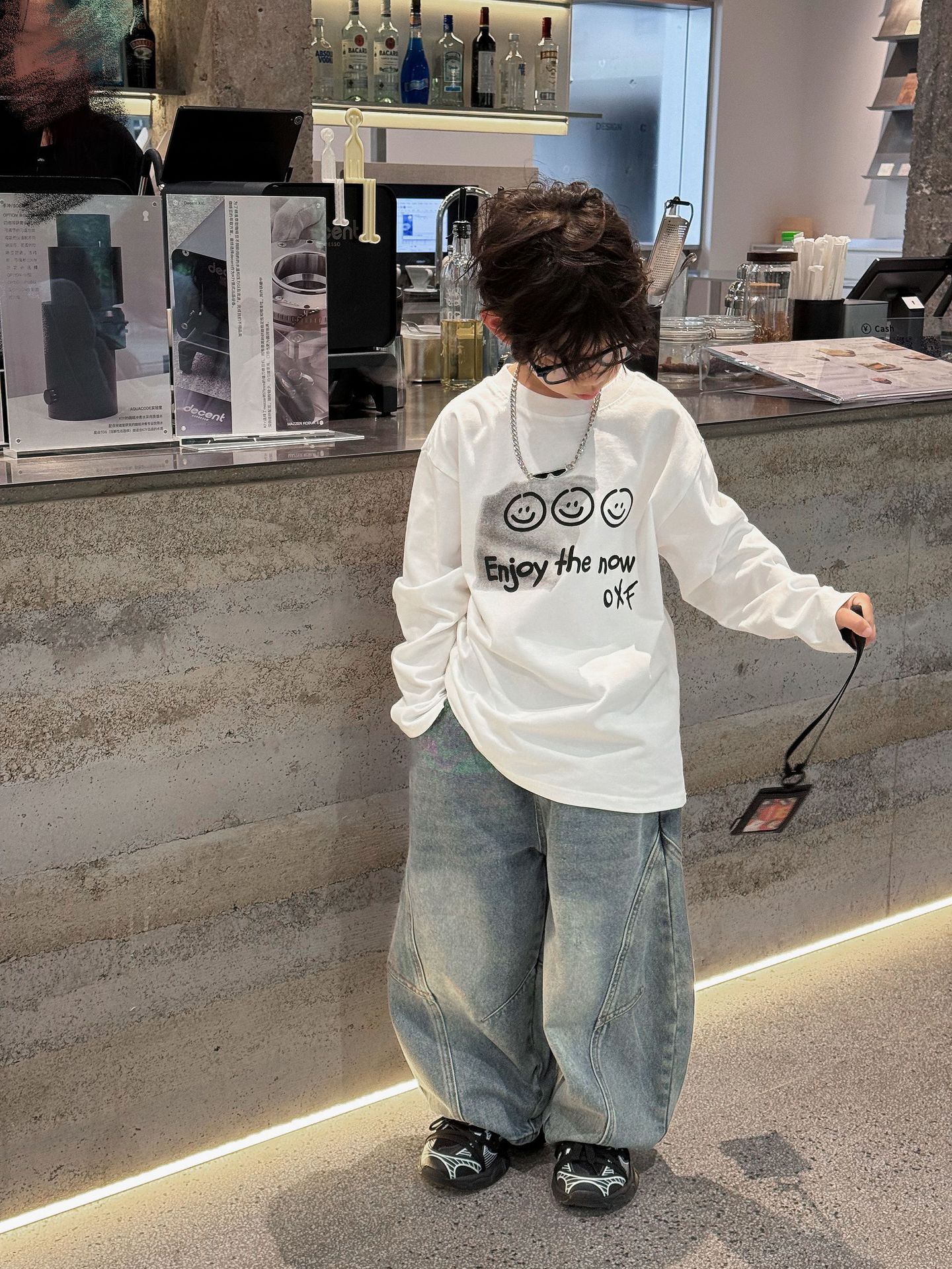 主图-03-14.jpg 【90-160】長袖Tシャツ 男の子 カジュアル プリント 合わせやすい - 画像 (1)