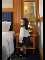 【80-140】シャツ 女の子 おしゃれ シンプル ガーリー - 画像 (4)