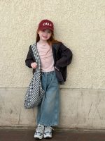 【90-150】デニムパンツ 女の子 シンプル 定番 履きやすい - 画像 (4)