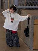 【90-160】長袖Tシャツ 男の子 トレンド ゆったり 合わせやすい - 画像 (7)