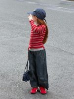 【90-150】デニムパンツ 女の子 カジュアル ゆったり 履きやすい - 画像 (5)