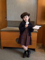 【80-140】カーディガンorワンピース 女の子 キャンパス おしゃれ お出かけ - 画像 (5)