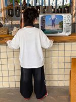 【90-160】長袖Tシャツorパンツ 男の子 カジュアル クール レイヤード風 - 画像 (6)