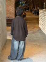 【90-160】セーターorデニムパンツ 男の子 ポロ襟 ナチュラル きれいめ - 画像 (6)