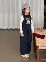 【100-150】長袖Tシャツorパンツ 女の子 韓国風 カジュアル - 画像 (3)