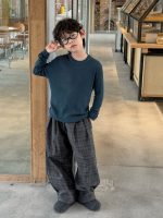 【90-160】長袖トップスorパンツ 男の子 韓国風 無地 やわらか - 画像 (6)