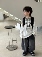 【90-160】長袖Tシャツ 男の子 カジュアル アルファベット 肌に優しい - 画像 (6)