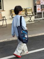 【90-160】長袖Tシャツorパンツ 男の子 韓国風 プリント ゆったり - 画像 (6)