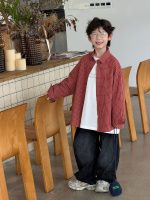 【90-160】デニムパンツ 男の子 ストリート ラメ加工 ゆったり - 画像 (6)