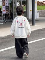 【90-160】トレーナーorデニムパンツ 男の子 着回しやすい シンプル カジュアル - 画像 (5)
