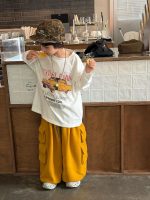 【90-160】長袖Tシャツ 男の子 韓国風 カジュアル プリント 着せやすい - 画像 (7)