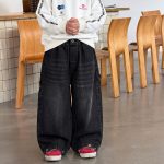 【90-160】トレーナーorデニムパンツ 男の子 着回しやすい シンプル カジュアル - 画像 (7)