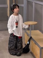 【90-160】長袖Tシャツ 男の子 トレンド ゆったり 合わせやすい - 画像 (3)