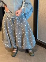 【80-130】アウターorインナーorパンツ 女の子 カジュアル ドット柄 動きやすい - 画像 (8)