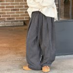 【90-160】カーディガンorパンツ 男の子 モックネック 無地 シンプル - 画像 (7)