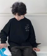 【90-160】長袖Tシャツ 男の子 シンプル プリント 合わせやすい - 画像 (7)