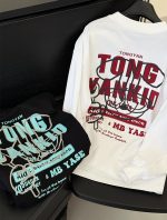 【90-160】長袖Tシャツ 男の子 アルファベット カッコイイ - 画像 (8)