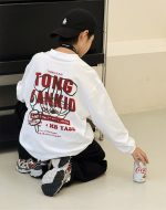 【90-160】長袖Tシャツ 男の子 アルファベット カッコイイ - 画像 (7)