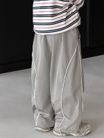 【90-160】パンツ 男の子 光沢素材 ストリート スポーティー - 画像 (5)