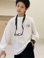 【90-160】長袖Tシャツ 男の子 アルファベット カッコイイ - 画像 (5)