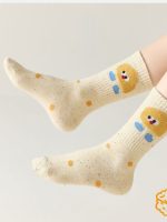 【GOODS】5足セット ソックス カートゥーン ドット柄 かわいい - 画像 (7)