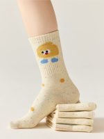 【GOODS】5足セット ソックス カートゥーン ドット柄 かわいい - 画像 (9)