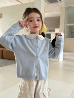 【90-150】セーター 女の子 ニット 刺繍 韓国風