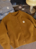 【90-150】セーター 女の子 ニット 刺繍 韓国風 - 画像 (8)