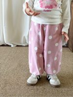 【73-120】長袖Tシャツorパンツ 女の子 カートゥーン キュート - 画像 (8)