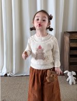 【73-120】トップスorパンツ 女の子 カジュアル 着せやすい